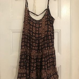 Flowy Dress with Back Cutout